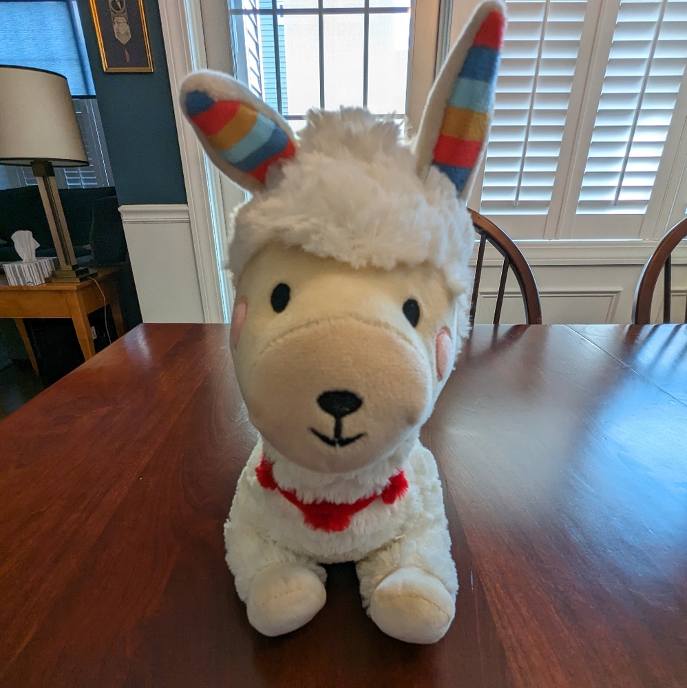FAO Schwarz llama plush/stuffed animal